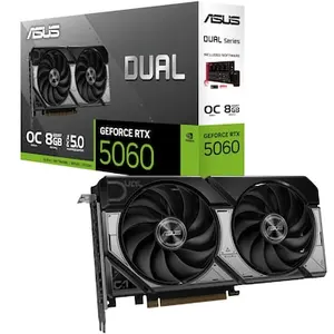 ASUS DUAL GeForce RTX 5060 OC Grafikkarte - 8GB GDDR7, HDMI, 3x DP