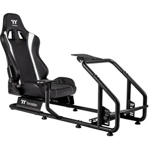 Thermaltake GSC-R30-CPASBB-01, Konsolen-Gamingstuhl, 100 kg, Flachsitz, Harte Rückenlehne, Rennen, Schwarz günstig
