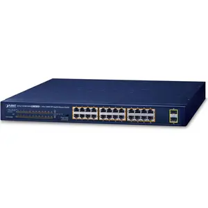PLANET GSW-2620HP, Unmanaged, 10G Ethernet (100/1000/10000), Power ove...