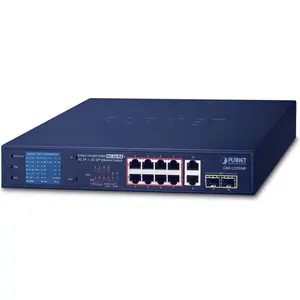 PLANET GSD-1222VHP, Unmanaged, Gigabit Ethernet (10/100/1000), Volldup...