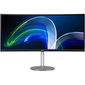 Acer Monitor: 37,5 Zoll (95,3 cm) UltraWide QHD 3840x1600, 21:9, 75 Hz, Schwarz für den idealen Arbeitsplatz