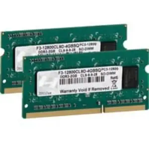 SO-DIMM 4 GB DDR3-1600 (2x 2 GB) Dual-Kit, Arbeitsspeicher