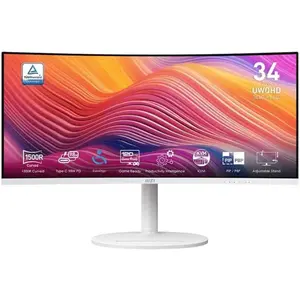 MSI Modern MD342CQPWDE UltraWide Curved Business Display 86,4 cm (34")