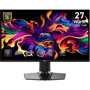 MSI MAG 274QP QD-OLED X24, 67,3 cm (26.5"), 2560 x 1440 Pixel, Wide Qu...