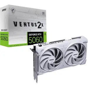MSI GeForce RTX 5060 8G VENTUS 2X OC WHITE - 8GB GDDR7, HDMI, 3x DP günstig