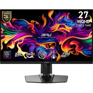 MSI MPG 271QR QD-OLED X50, 67,3 cm (26.5"), 2560 x 1440 Pixel, Wide Qu...