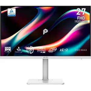 MSI Pro MAX 271PHW E14, 68,6 cm (27"), 1920 x 1080 Pixel, Full HD, 4 ms, Weiß günstig