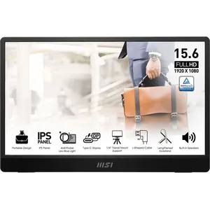 MSI PRO MP161DE E2, 39,6 cm (15.6"), 1920 x 1080 Pixel, Full HD, LED, ...