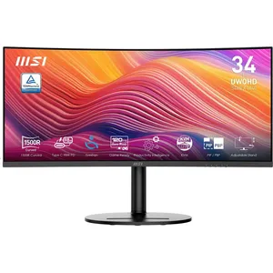 MSI Modern MD342CQP (3440 x 1440 Pixel, 34"), Monitor, Schwarz