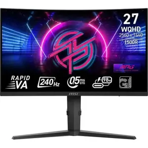 Msi Mpg 275cqrxf 27'' Qhd Va Led 240hz Gebogener Gaming-monitor günstig