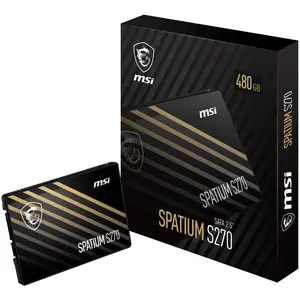 MSI Spatium S270 SATA 2.5 480GB, 480 GB, 2.5", 6 Gbit/s