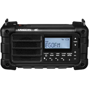Sangean MMR-99 DAB, Tragbar, Digital, DAB+, FM, 4 Ohm, 3,56 cm (1.4"),...