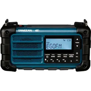 Sangean MMR-99 DAB, Tragbar, Digital, DAB+, FM, 4 Ohm, 3,56 cm (1.4"),...