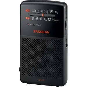 Sangean SR-35 Radio, UKW/MW, Kopfh?rer-Ausgang, Akkubetrieb