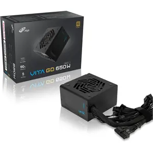 FSP Fortron Netzteil VITA 650 GD 85+G 3.1 (650 W), PC Netzteil, Schwarz günstig