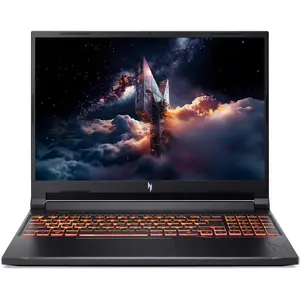 Acer Nitro V16 AI RTX 5060 (16", 1000 GB, 16 GB, DE, AMD Ryzen 7 260), Notebook, Schwarz