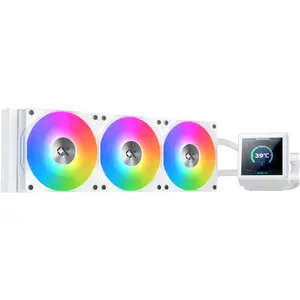 Xigmatek Kit Watercooling AIO Connect RGB - 360mm (Blanc), CPU Wasserk...
