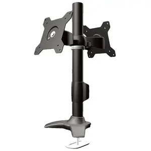 Aavara grommet stand for 2 screens 15 to 24" (Tisch, 16 kg), Monitor Halterung, Schwarz günstig