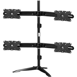 Aavara desktop stand for 4 screens 24-32" (32 kg), TV Ständer, Schwarz günstig