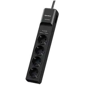 Cyberpower Professional 4 Schuko 2 Usb Surge Protector Mehrfachsteckdose günstig