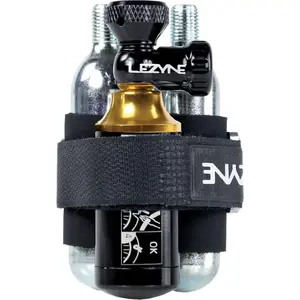 Lezyne TUBELESS CO2 BLASTER, CO2-Pumpe, Schwarz, Messing, Silber günstig