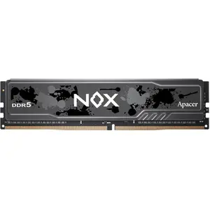 Apacer D5 32GB 5600-40 NOX K2 APA (2 x 16GB, 5600 MHz, DDR5-RAM, DIMM), RAM, Schwarz