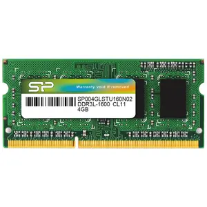 Silicon Power SP004GLSTU160N02 (1 x 4GB, 1600 MHz, DDR3L-RAM, SO-DIMM)...