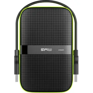 Silicon Power Armor A60, 5 TB, 2.5", 3.2 Gen 1 (3.1 Gen 1), Schwarz, Grün