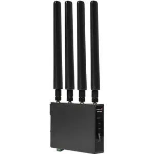 Edimax D5G-8459, Ethernet/LAN, 5G, Schwarz, Industrieller Router