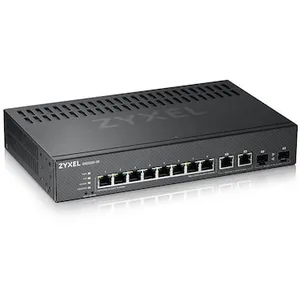 Zyxel GS2200-10 Managed Switch 8x Gigabit Ethernet, 2x RJ45/SFP Combo