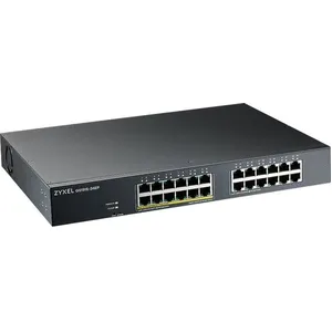 Zyxel GS1915-24EP Smart Managed Switch 24x Gigabit Ethernet (12x PoE+,...