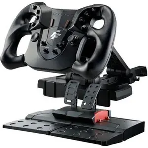 Flashfire Monza gaming wheel black (PC, PS3, PS4, Switch), Gaming Controller, Schwarz