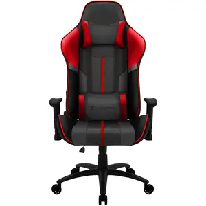Thunder X3 Fauteuil compatible BC3 Boss (Noir/Rouge), Gaming Stuhl, Rot, Schwarz