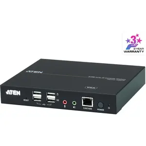 Aten KVM Kombikonsole, KVM Switch, Schwarz