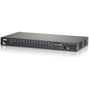 Aten CS17916: HDMI KVM Switch, 16Port, KVM Switch, Schwarz