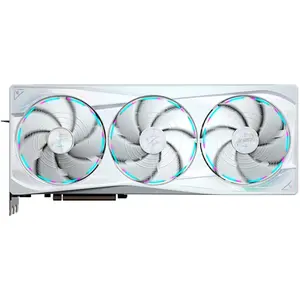 GIGABYTE AORUS GeForce RTX 5090 STEALTH ICE 32G Grafikkarte, GeForce RTX 5090, 32 GB, GDDR7, 512 Bit, 7680 x 4320 Pixel, PCI Express 5.0