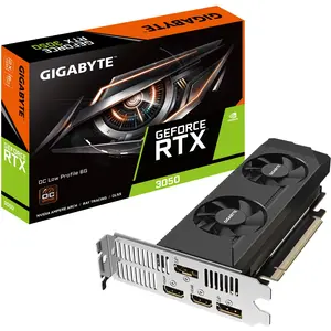 GIGABYTE GeForce RTX 3050 OC Low Profile 6G, GeForce RTX 3050, 6 GB, G...