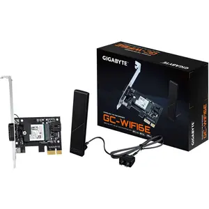Gigabyte GC-WIFI6E (PCIe), Netzwerkkarte, Schwarz günstig