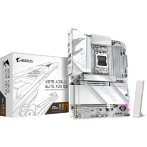 GIGABYTE X870 AORUS Elite X3D ICE Mainboard Sockel AM5