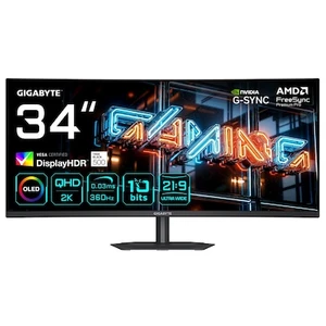 GigaByte MO34WQC36 Curved Gaming Monitor 86,4 cm (34")