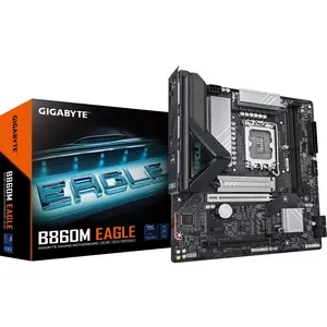 GIGABYTE B860M EAGLE Mainboard - Intel Core Ultra CPUs, 6+1+2+1 Phasen...