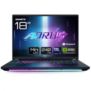 GIGABYTE AORUS MASTER 18 BZHC6DED42SP - 18" QHD+ MiniLED 240 Hz Displa...