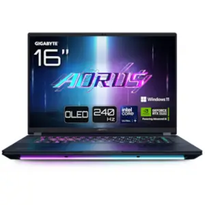 GIGABYTE AORUS MASTER 16 BZHC6DEE65SP - 16" QHD+ OLED 240 Hz Display, ...