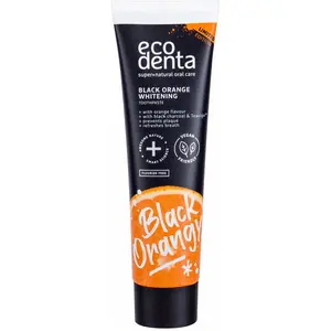 Ecodenta, Zahnpasta, Toothpaste Black Orange Whitening Zubni Pasta Pro Dokonale Bile Zuby S Pomerancovou Prichuti (100 ml) günstig