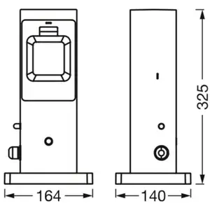 OSRAM SMART+ WiFi Steckdosensäule, anthrazit, IP44, 2-fach günstig