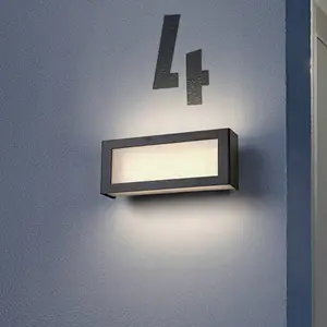 OSRAM LED-Außenwandlampe ENDURA STYLE NOVA, dunkelgrau, IP54