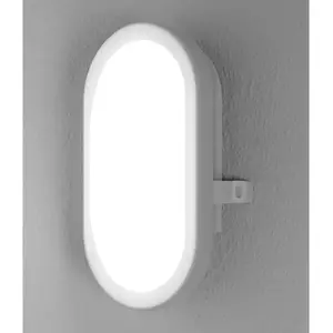 OSRAM LED-Außenwandlampe BULKHEAD, weiß 11 W Kunststoff IP54