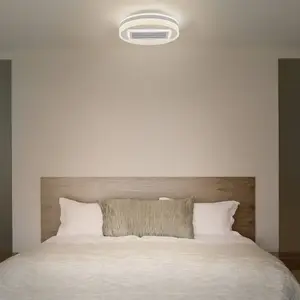 OSRAM LED-Deckenventilator GRILL, Ø 50 cm weiß Fernbedienung günstig