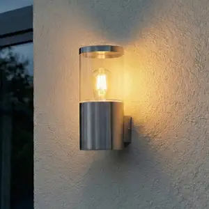OSRAM Außenwandleuchte ENDURA CLASSIC EBRO, edelstahl, IP44