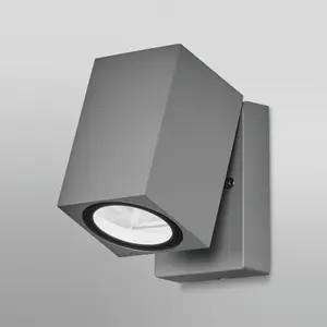 OSRAM Außenwandlampe ENDURA CLASSIC CUBE, silber Metall IP44